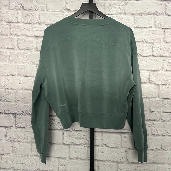 Green Lululemon Crewneck Sweatshirt - Picture 2 of 3